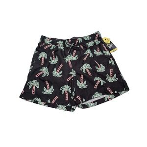 Art Class Boys Black Palm Tree Swim Trunks Size‎ XL (14) NWT